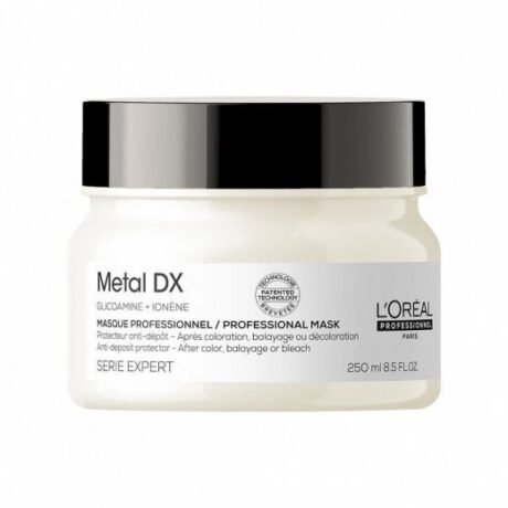 Apsauginė plaukų kaukė L’Oréal Metal Detox 250ml pakuotė