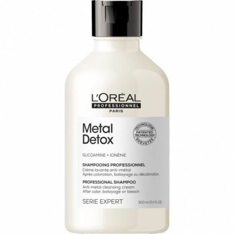 Nenuplaunamas plaukų kremas L’Oréal Metal Detox 100ml pakuotė